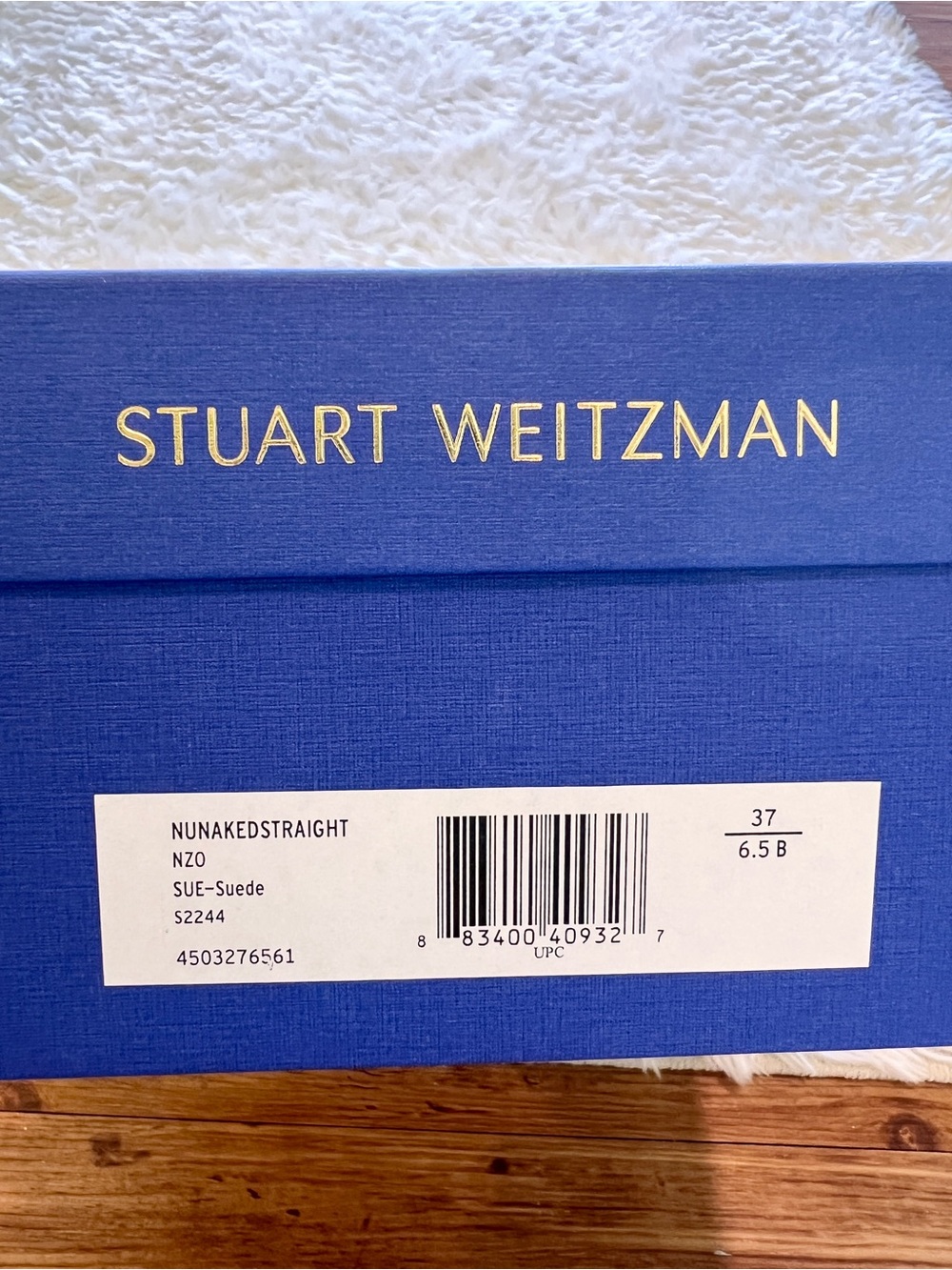 Stuart Weitzman Suede Ankle-Strap Sandals - Picture 5 of 6